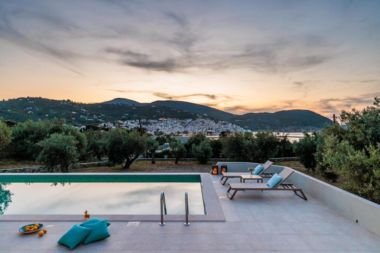 Sunshine Pool Villa Skopelos Town Ngoại thất bức ảnh